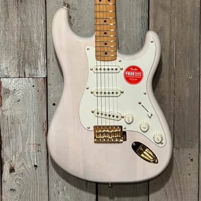 New Squier FSR Classic Vibe '50s Stratocaster - White Blonde with Gold Hardware, Support Local Biz, Shop Here! image 2