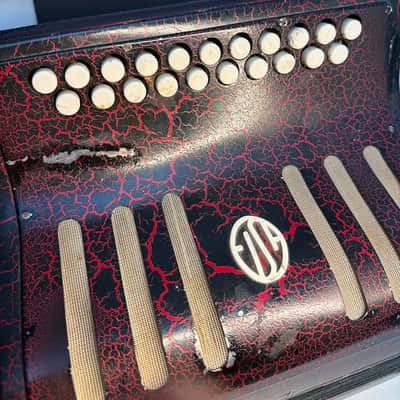 Accordion Made in Italy 1900s image 23