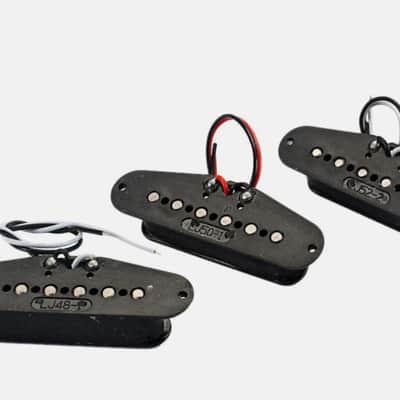 set of hot alnico 5 single coil pickup set for Strats black color Hot Pickups image 2
