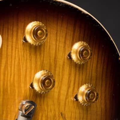 2022 - Gibson Custom Shop Made 2 Measure Murphy Lab '59 Les Paul Standard Murphy Painted Ultra Heavy Aged Kindred Burst #91950A image 16