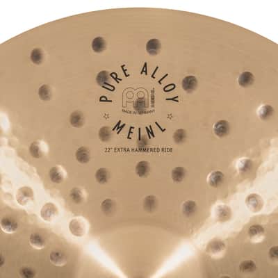 Meinl Cymbals PA22EHR Pure Alloy Extra Hammered Ride - 22" image 4