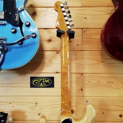 Fender American Custom Strat NOS Rosewood Fingerboard - Amber Natural image 2