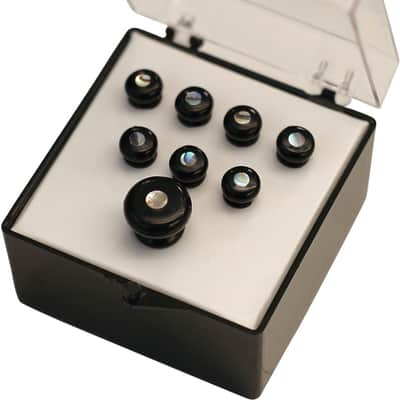 Martin 18APP28 Bridge and End Pin Set, Black image 2