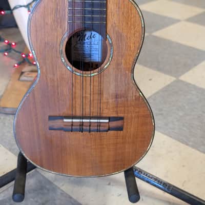 1999 Mele 6-String Ukulele - All Solid Koa Body / Ebony Details w/ Hardshell Case image 5