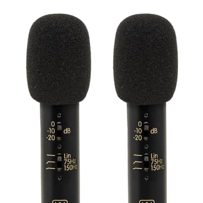 Sontronics STC-1S - Matched Stereo Pair of Condenser Microphones. Black image 4