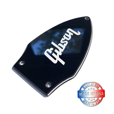3 Ply Black/White/Black Pickguard/Truss Rod Cover Set for Epiphone Guitar Center Exclusive Flying V '70s image 5