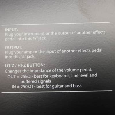 Electro-Harmonix Volume Guitar Effects Pedal image 2