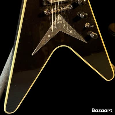Epiphone Dave Mustaine Signature Flying V Custom 2023-Black Metallic-Mint image 3