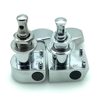 Fender Squier 2-Pin Die-Cast Tuners - Chrome image 6