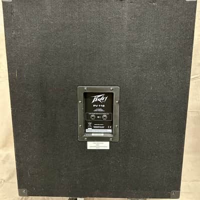 Peavey PV 118 18" Subwoofer 2010s - Black image 3