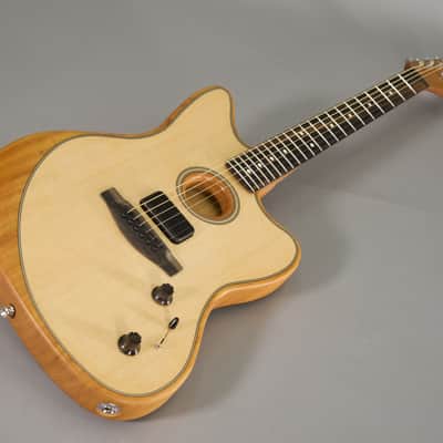 FENDER AMERICAN ACOUSTASONIC JAZZMASTER NATURAL image 4