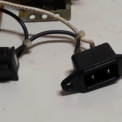 Roland S-50 Keyboard Transformer AC Power Filter Fuse Board Plug Connector & Switch Replacement Used Working s50 Sampler image 4