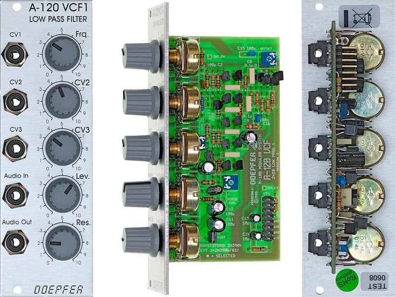 DOEPFER A-120 24db LOW PASS FILTER : BRAND NEW :  [DETROIT MODULAR] image 1