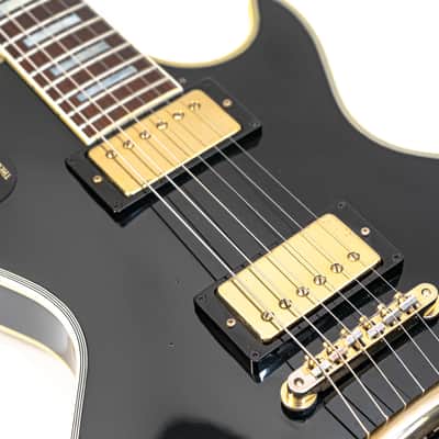 1980 Greco Les Paul Custom Electric Guitar - Black image 10