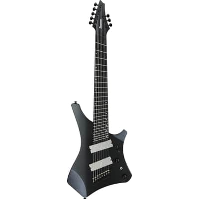 Ibanez A528 A Series 8-String Multi-Scale Guitar w/ Bag - Iron Pewter image 2
