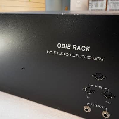 Oberheim SE Obie Rack 2-Voice SEM Synthesizer 1990's Black Rare image 3