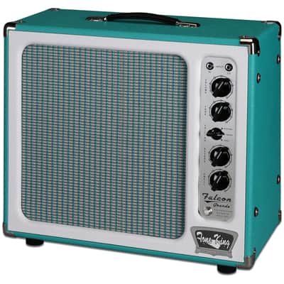 Tone King Falcon Grande Guitar Combo Amplifier (20 Watts, 1x12"), Turquoise, Open Box (Very Good) image 2