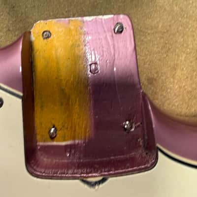 1965 Fender Jaguar Burgundy Mist Electric Guitar image 17