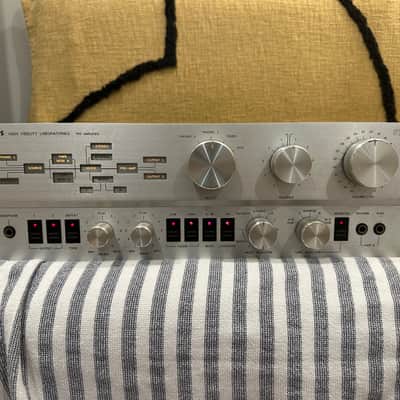 Philips AH572 high fidelity labs, fully serviced, Pre Amp amplifier vintage USA image 1