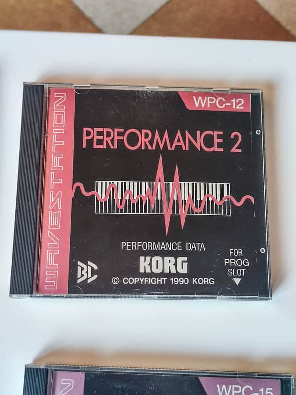 WPC-12 Performance 2 - Performance Data Card for Korg Wavestation image 1