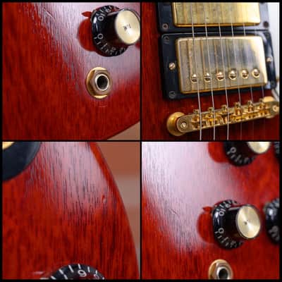 Gibson Custom Shop 1961 Les Paul/ SG Custom 3-Pickup Reissue Faded Cherry 2000 w/OHSC image 10