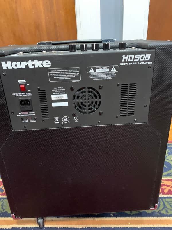 Hartke HD508 500-Watt 4x8" Bass Combo 2019 - Present - Black image 1