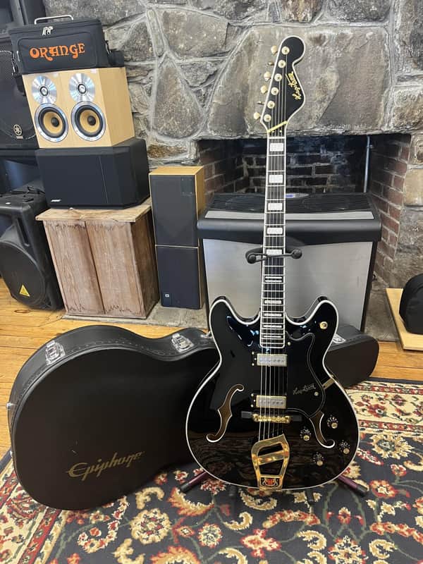 Hagstrom '67 Viking Black image 1