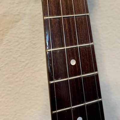 Vorson FLPUK-2 LP-Style Electric Ukulele with Gig Bag, Flame Maple image 4