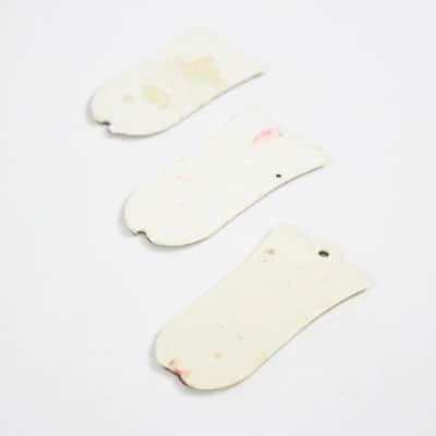Gibson Les Paul Standard Truss Rod Cover Set of 3 (Broken) USA image 4