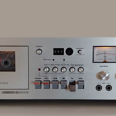 Iconic Akai GXC-710D Cassette Deck/ Fully Serviced and Tested/ Year 1976 Japan/ Near Mint image 2