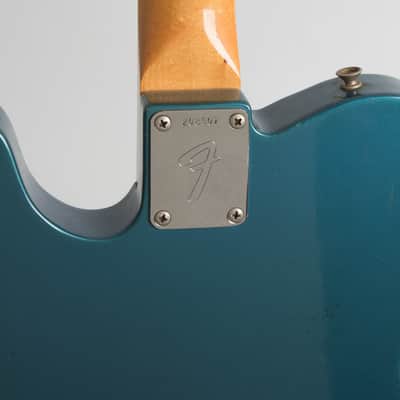 Fender Telecaster with Bigsby Solid Body Electric Guitar (1967), ser. #208507, original black tolex hard shell case. image 14