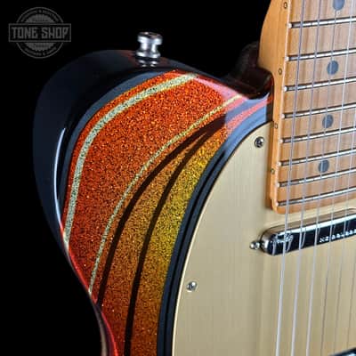 Used 2024 Fender Ultra II Telecaster Ultraburst (Custom Paint) w/case TSU25275 image 5