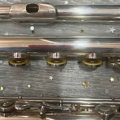 Powell Vintage Heavy Wall Commercial Flute 1980 - Silver Serial #5936 image 9