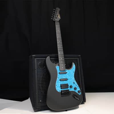 WINZZ EGS112H-BKM 39-inch ST Solid Poplar Wood Electric Guitar Kit HSS Pickup image 5