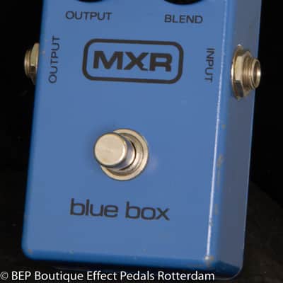Vintage MXR Blue Box Block Logo 1977 s/n 3-008 140 as used by Jimmy Page, Rowland S Howard - Birthday Party image 5