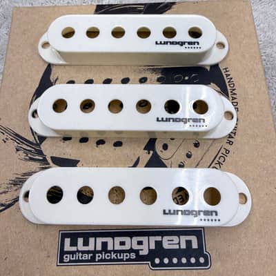 LUNDGREN BJFE Stratocaster set Black and extra off white covers / Free shipping / like new, 2025 image 5