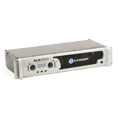 2013 Crown XLS 1500 Stereo Power Amplifier 250w 4 ohm Solid State Amp 2 Channel Pro Audio Monitor XLS1500 for Speakers Studio Live Venue Rack Mount image 2