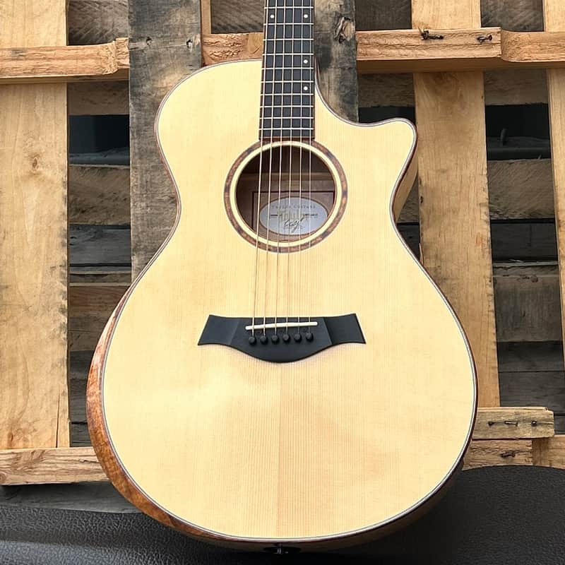 2014 Taylor Custom GC AAAA Quilted Maple w/Case image 1