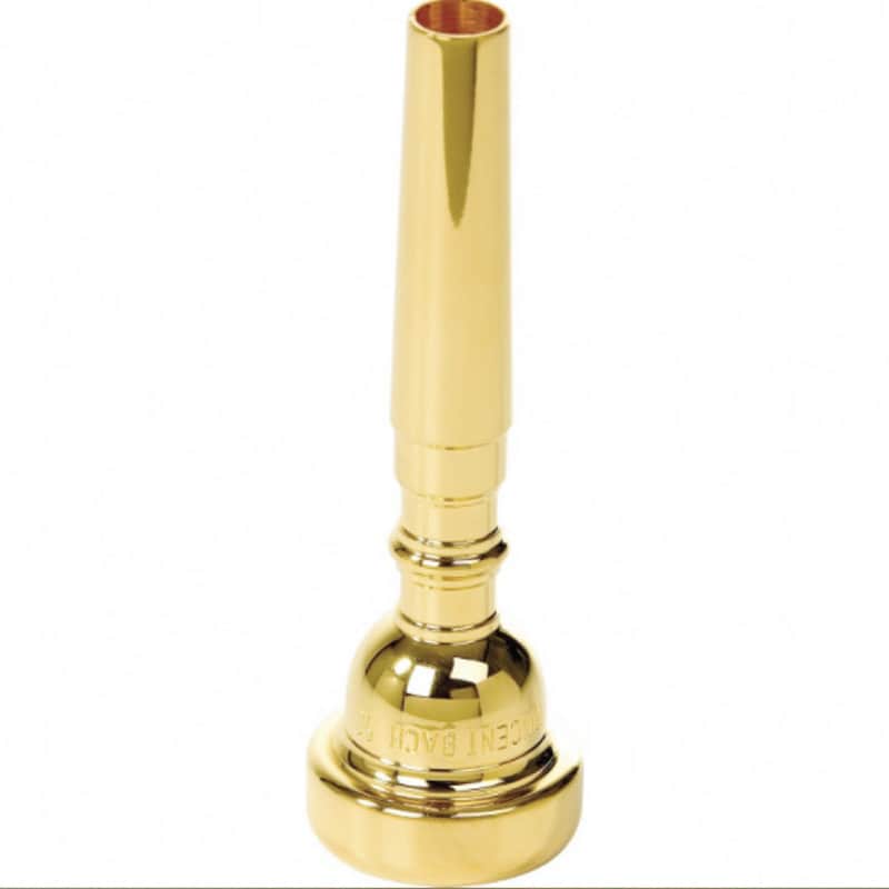 Bach 3423CWGP Classic 3CW Flugelhorn Mouthpiece in Gold Plate image 1