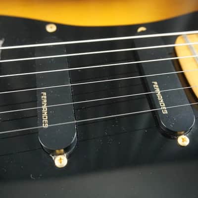 Fernandes the Function HSS Tobacco Burst Japan Electric Guitar image 10