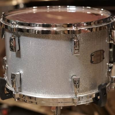 Yamaha 12/14/18" Absolute Hybrid Maple Bop Kit - Silver Sparkle image 10
