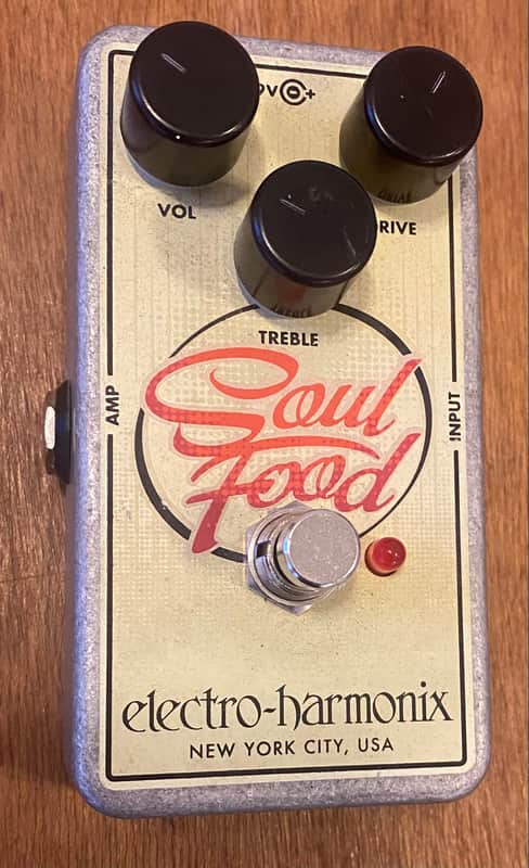 Electro-Harmonix Soul Food Transparent Overdrive 2013 - Present - Cream image 1