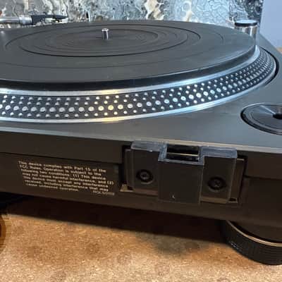 technics sl-1200mk2 Direct Drive turntable Black Dj Audiophile image 11