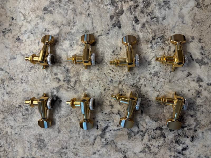 Gotoh SG381 MGT 4x4 Gold Locking Guitar Tuners TK-0938-002 image 1