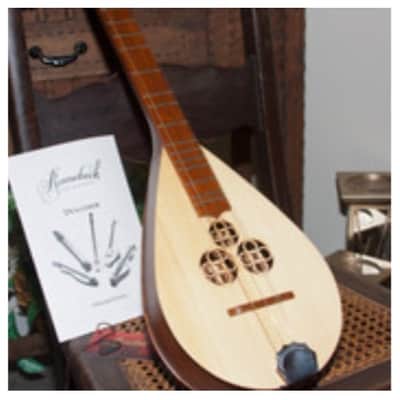 Roosebeck DMWR | Wildwood Dulcimer Rosewood with 3 Round Openings, Flat Pegbox. New with Full Warranty! image 9