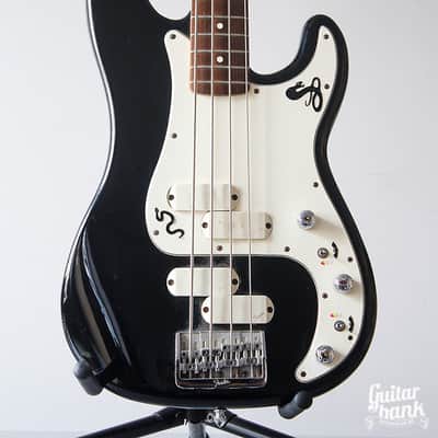 Rare Almost Vintage American all original Fender Precision Elite II 1983 Black image 2