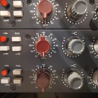 Heritage Audio HA-73 EQX2 Elite Series Dual-Channel Mic Preamp / EQ 2017 - 2019 - Blue image 4