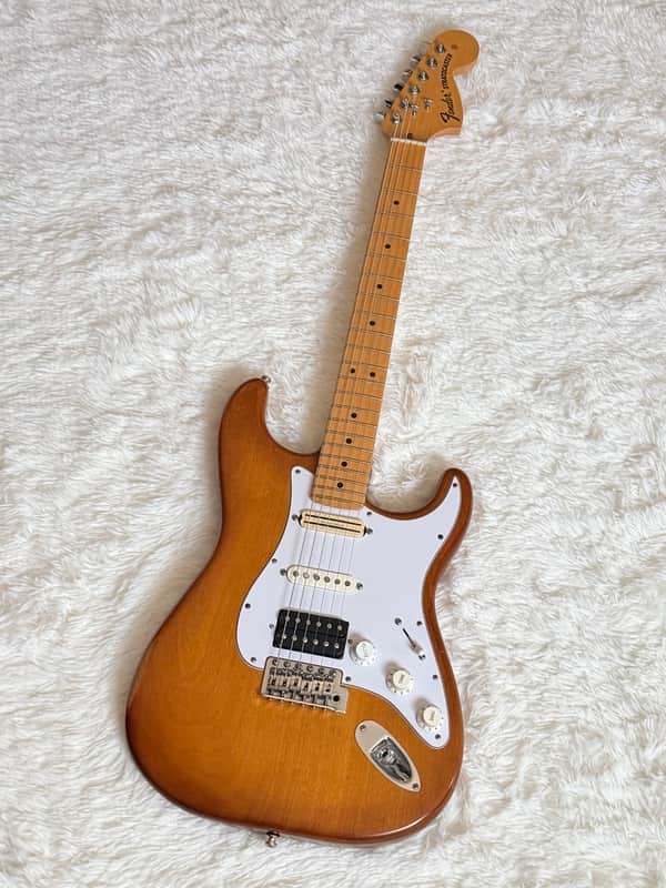 Fender FSR American Special Hand-Stained Stratocaster HSS 2013 - Satin Honey Burst image 1