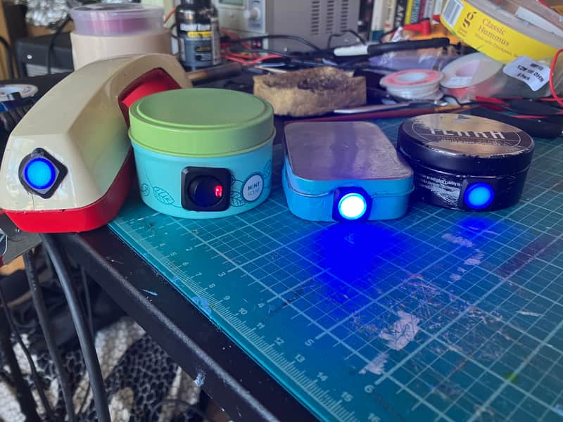 Contact mic with built-in preamp, custom made image 1
