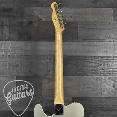 Mint Fender Custom Shop 60s Reverse Telecaster Journeyman Relic - Champagne Metallic (Journeyman Relic) with custom shop hard shell case image 7